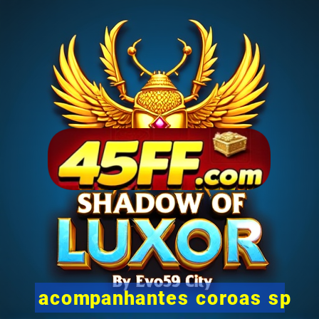 acompanhantes coroas sp